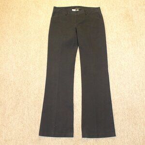 Theory Bootcut Mid-rise Black Pants Size 8
